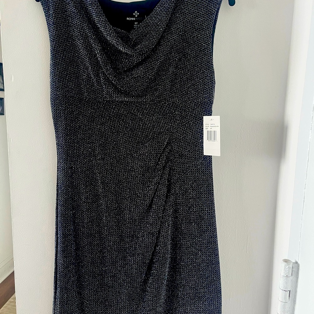 Black/Silver Sparkle Dress